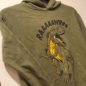 Jumping Beans Softest Fleece Dinosaur Hoodie, Boys 8